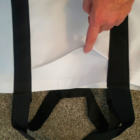 Brand New Large Canvas 18" Shopping Tote - Picture 3 of 3